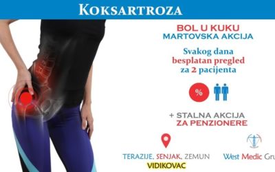 Martovska akcija za pacijente sa bolom u kuku