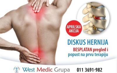 Aprilska akcija: Diskus hernija