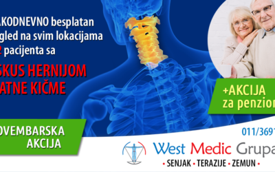 Novembarska akcija za pacijente sa diskus hernijom vratne kičme