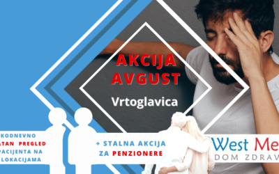 Avgustovska akcija za pacijente sa vrtoglavicom