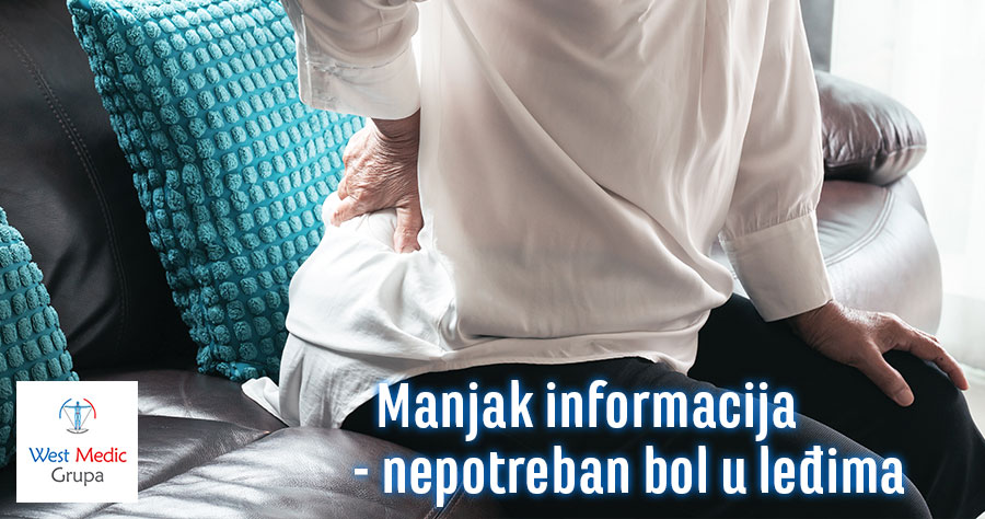 Manjak informacija – nepotreban bol u leđima