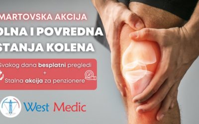 Martovska akcija: bolna i povredna stanja kolena